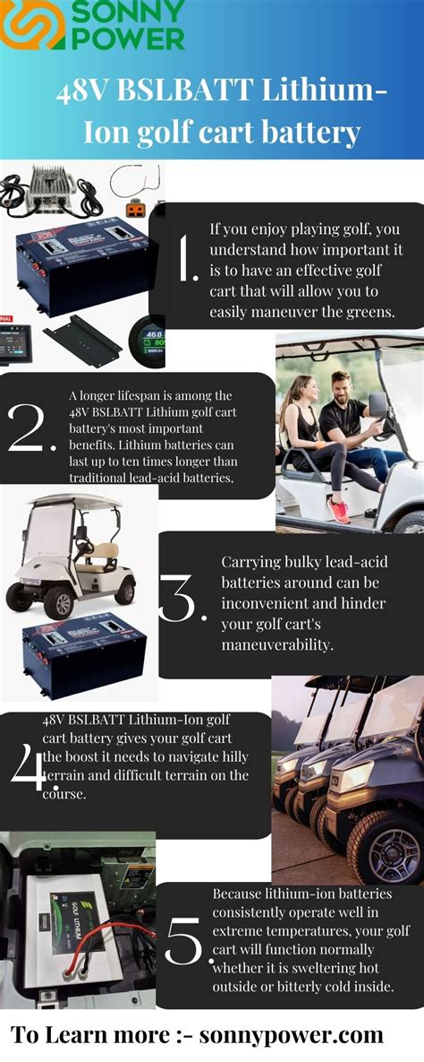 Golf Concepts: Powering the Future with Elite Lithium Battery .